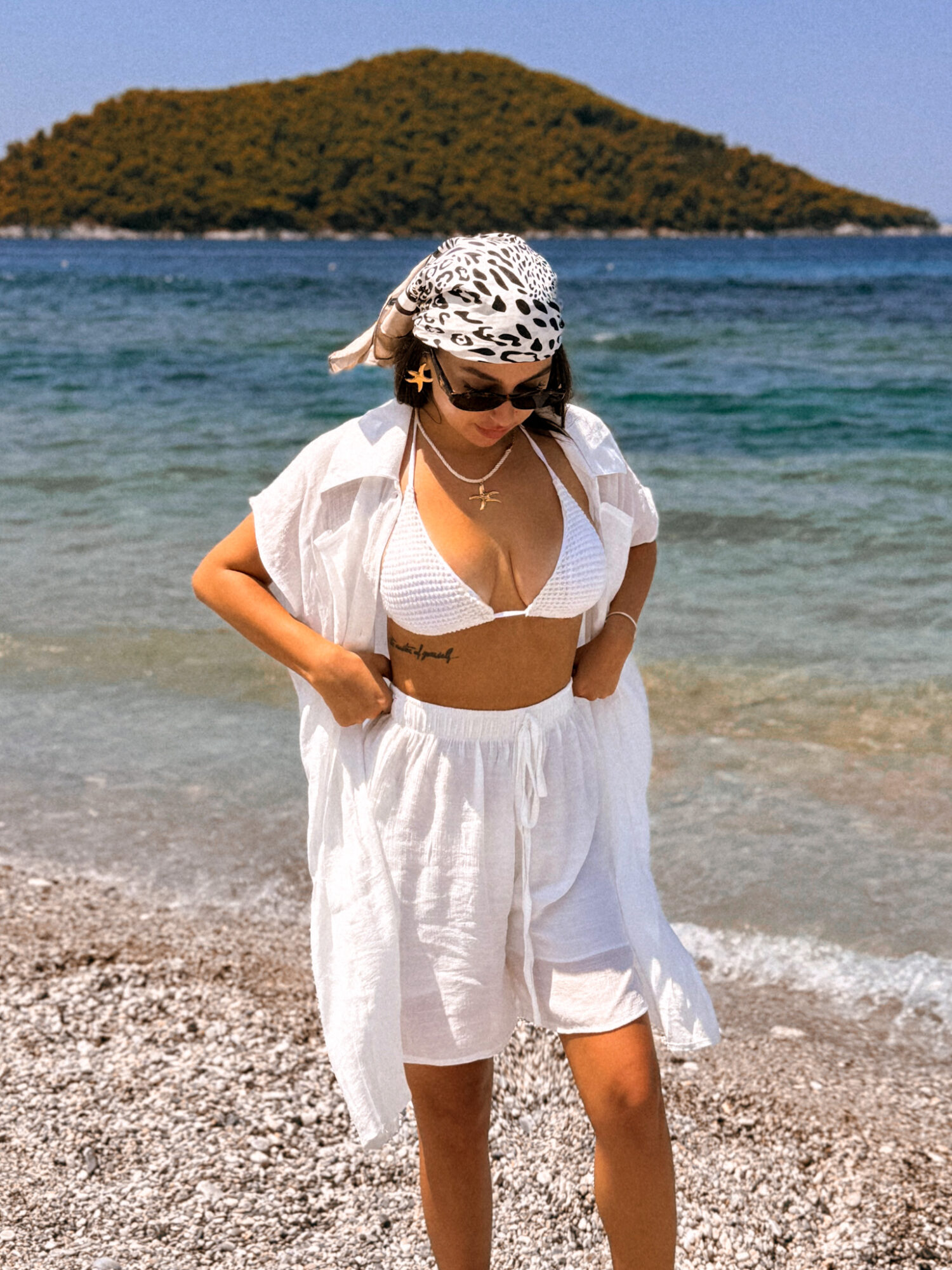 Fedra Two Pieces Set – White